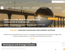 Tablet Screenshot of procuraplus.org